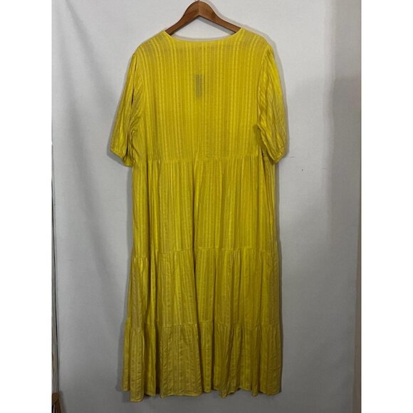 J. Jill Women's Yellow Dress - Picture 2 of 5